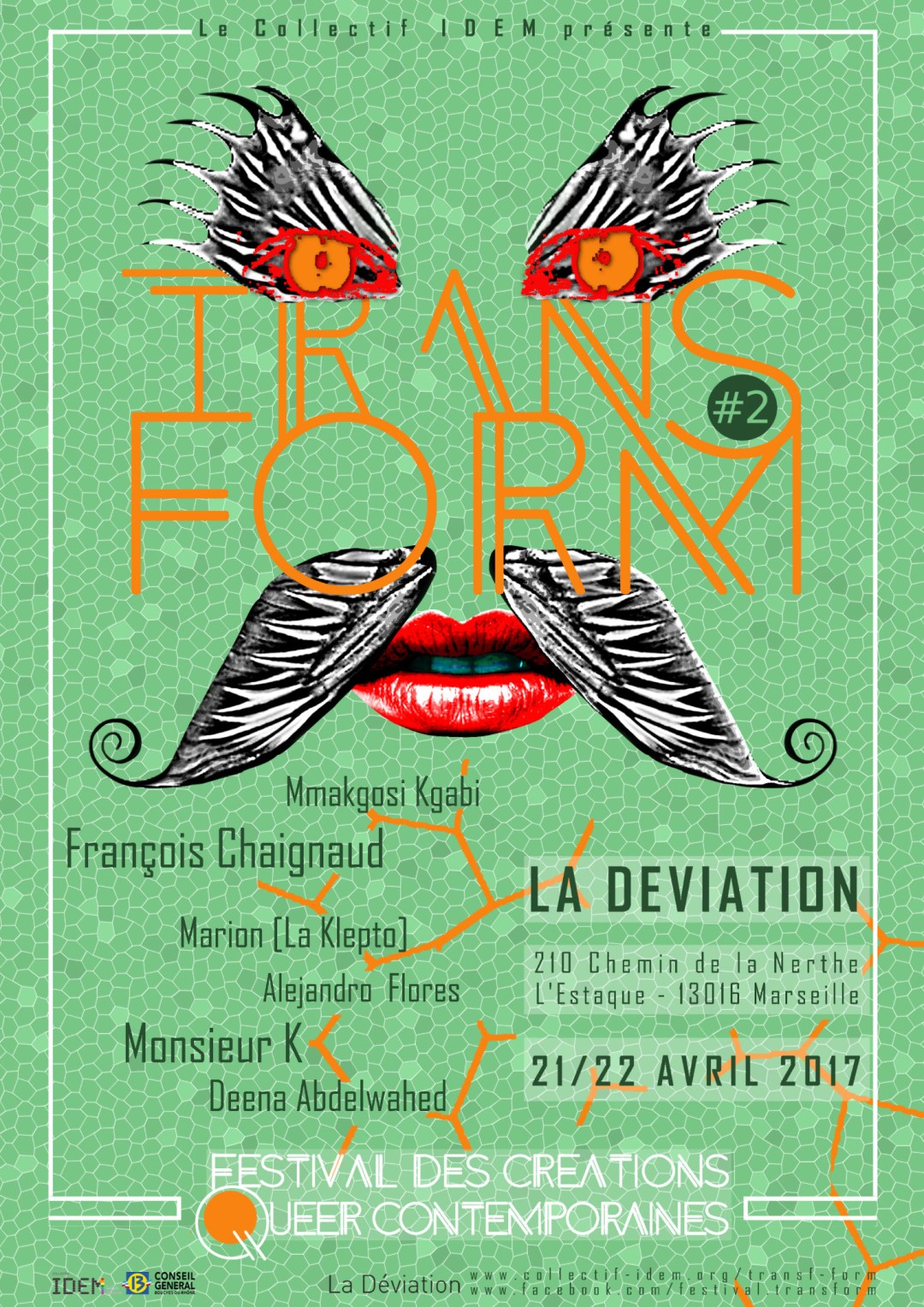 Affiche du festival Transform! #2